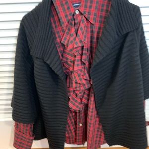Ralph Lauren shirt & Talbots sweater